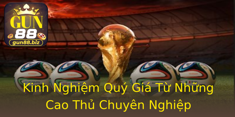 Kinh Nghiệm Quý Giá Từ Những Cao Thủ Chuyên Nghiệp Kinh Nghiệm Quý Giá Từ Những Cao Thủ Chuyên Nghiệp